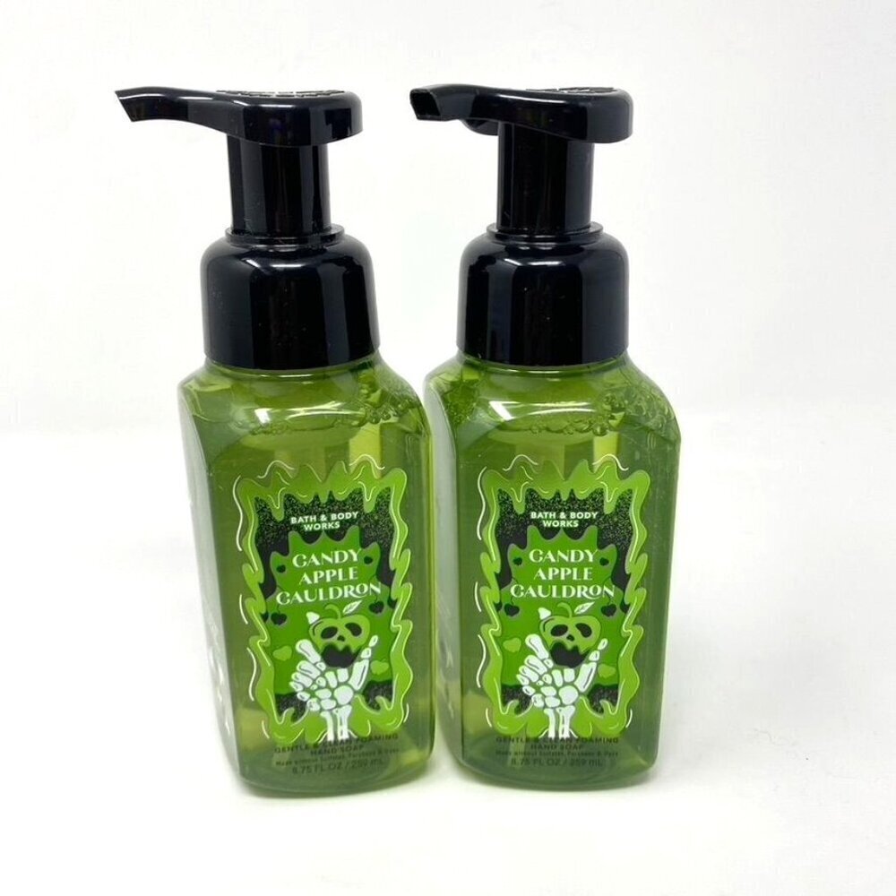 Bath & Body Works Candy Apple Cauldron Foaming Hand Soap x 2